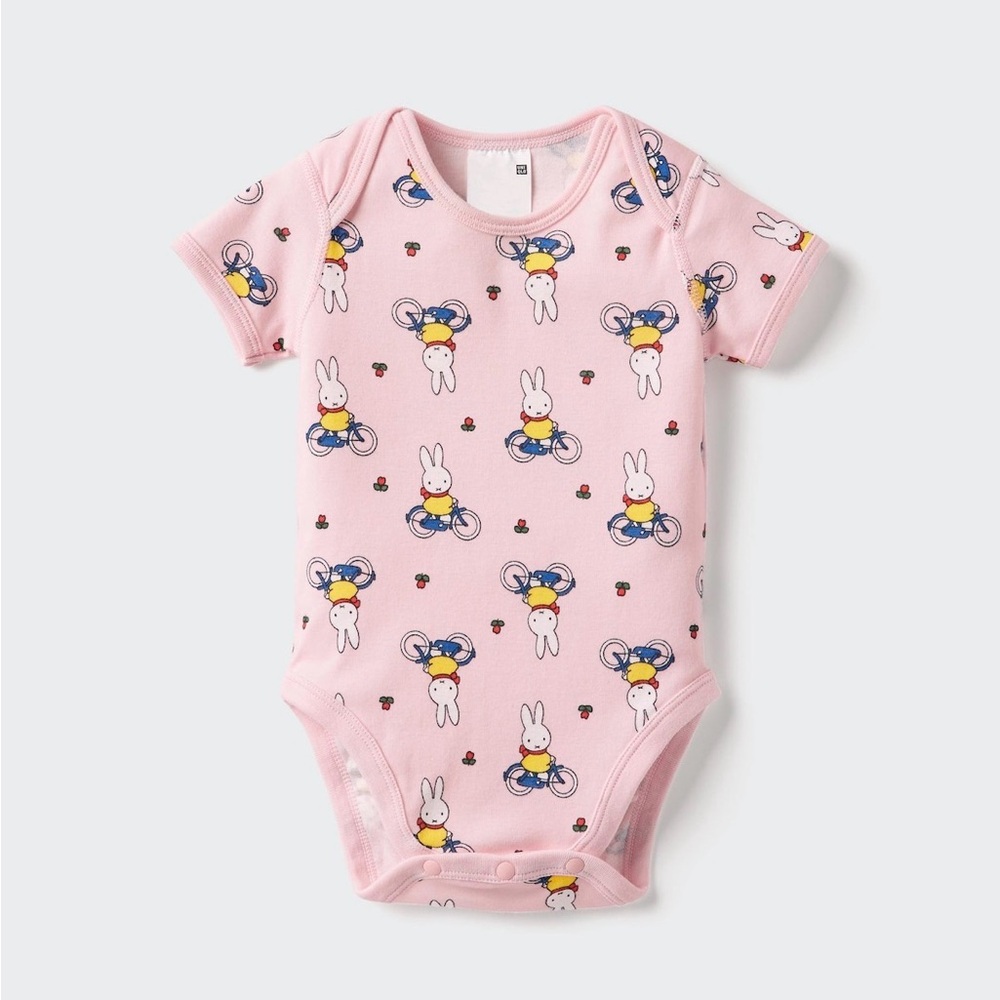 Uniqlo Miffy Pink Bodysuit